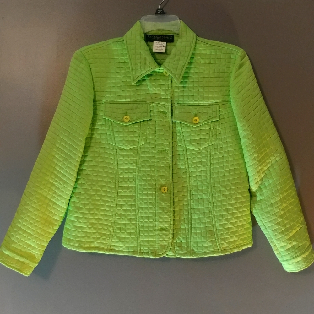 Quilted Green Jacket